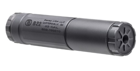 B22 Suppressor, .22LR, 1/2x28 DT, Modular, Black