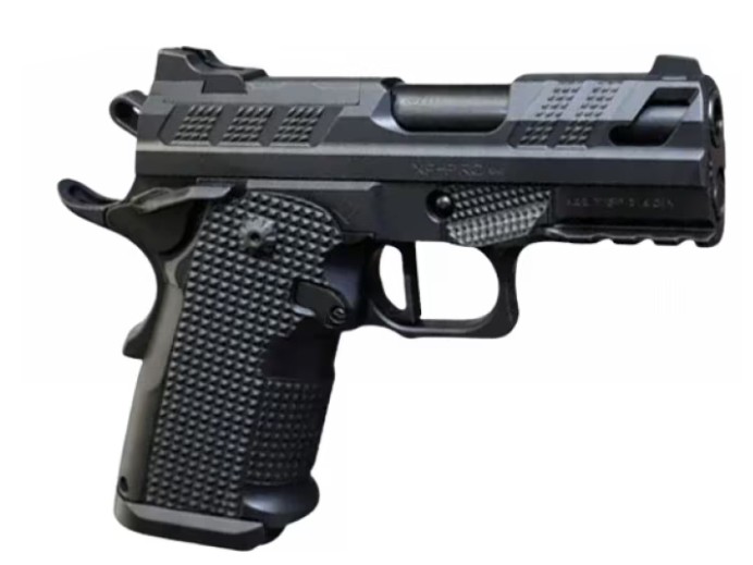 XP 3C, 9mm, 3", OR, Thumbledge, Chrome, Black (2) 10-rd