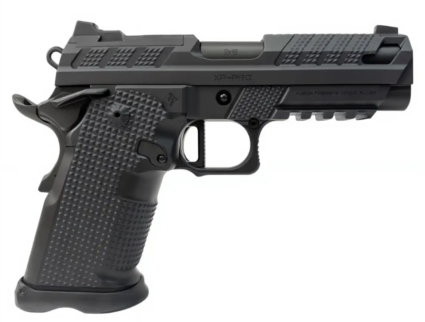 XP Pro V2, 9mm, 4" Bull, OR, Black, (2) 10-rd