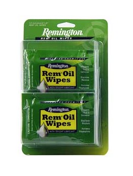 Rem Oil Wipes, 6"x8", 12 Pack