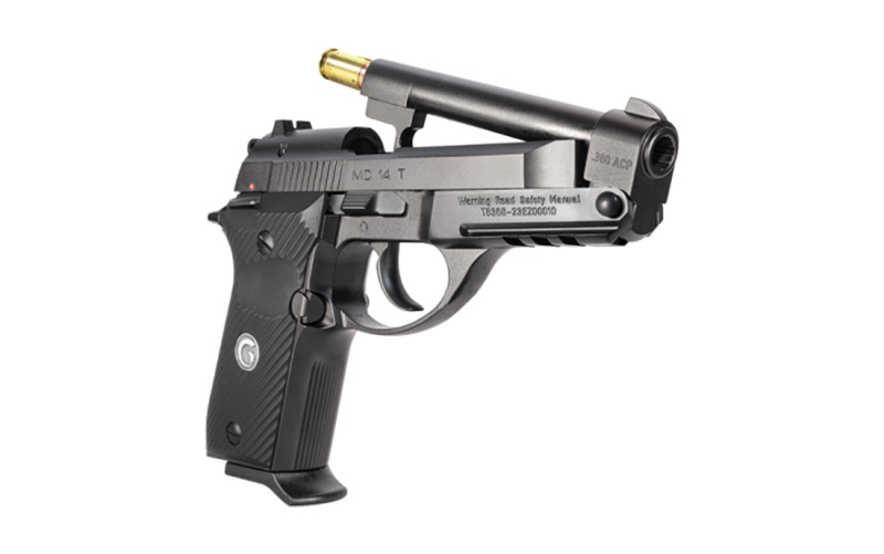 MC 14T Tip-Up, .380 ACP, 3.81" Barrel, Fixed Sights, Black, 13-rd