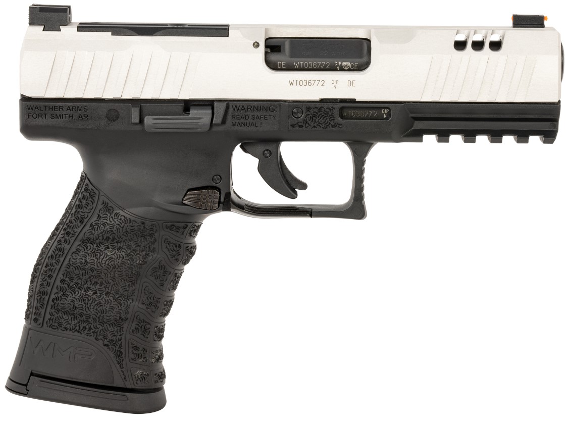 WMP Silver, .22 Mag, 4.3" Barrel, Silver, (2) 15-rd