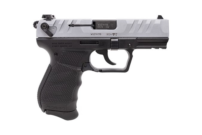 PD380, .380ACP, 3.7" Barrel, DA/SA, Paddle Mag Release, Nickel, (2) 9-rd