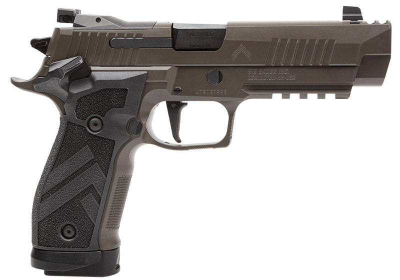 P226 X-Five Legion, 9mm, 4.4" Barrel, Optic Ready, AX3 Trigger, Grey, (3) 20-rd