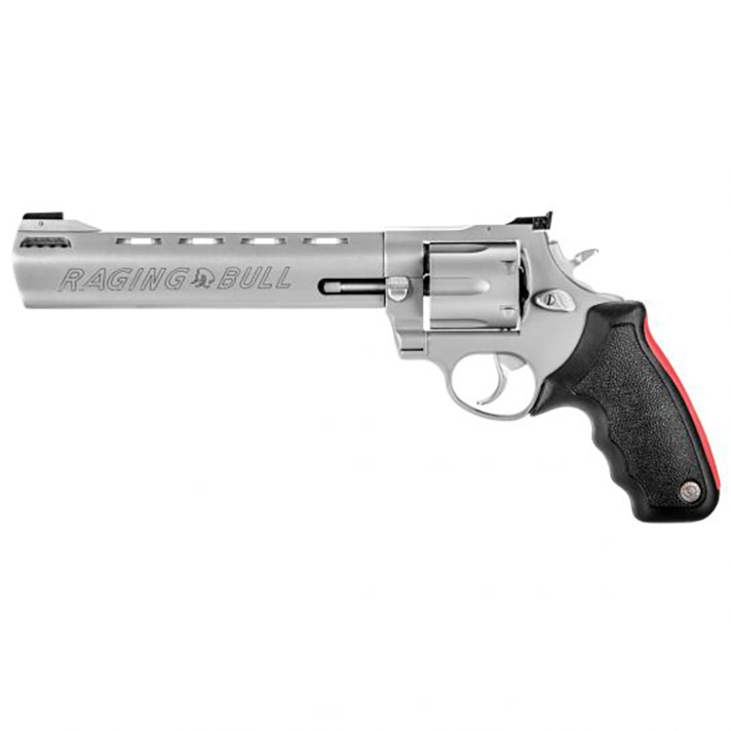 Raging Bull, .44 Mag, 8.38" Barrel, Matte SS, Large, 6-rd