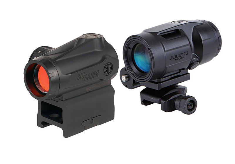 Romeo-MSR Gen II 2 MOA Red Dot & Juliet3-Micro 3x22MM, Combo Kit, Blk