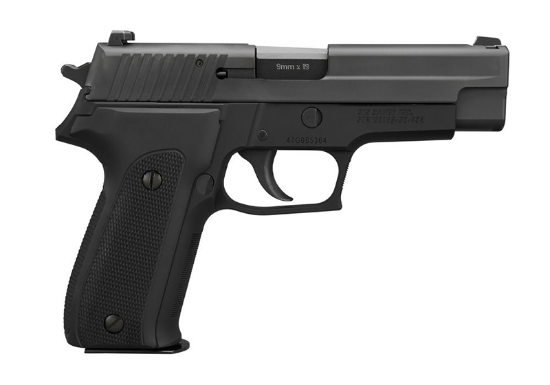 P226, 9mm, 4.4" SIGLITE, Hogue Grip, 40th Anniversary, Limited Ed, Blk, (2) 15-rd