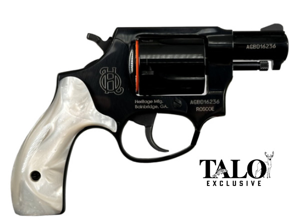 Roscoe .38 Special, 2" Barrel, Blued/White Pearl, 5-rd, TALO Exclusive