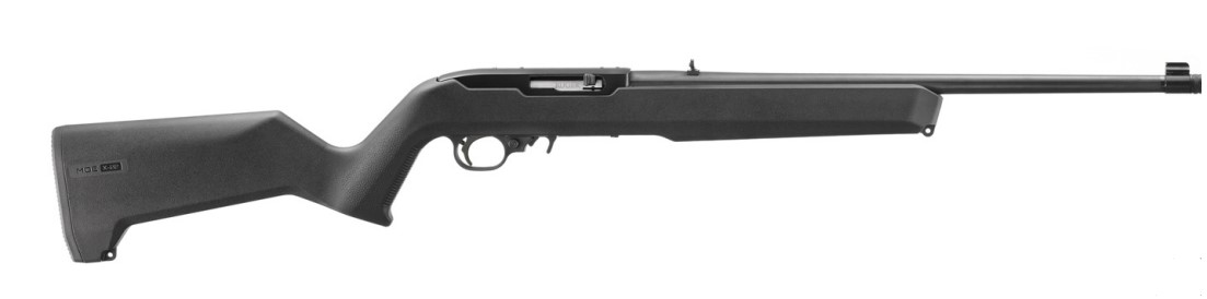 10/22 Carbine, .22LR, 18.5" Satin Black, TB, Black Magpul MOE X-22 Stock, 10-rd