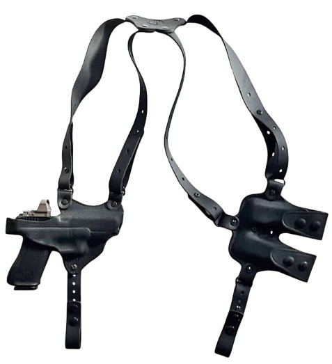 NSS2 Optic Ready Holster, Fits GLOCK 17/19/22/23/45, Vertical, RH, Stealth Black