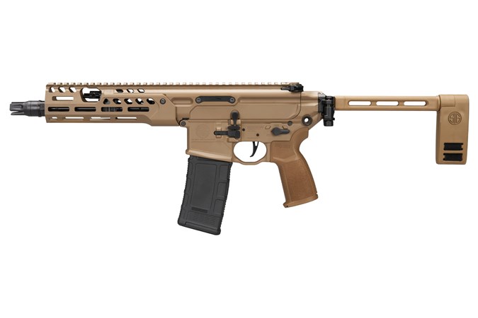 MCX Spear-LT IR, .300 BLK, 9" Barrel, M-LOK,  Optics Ready, Folding/Collapsible Stock, FDE, 30-rd