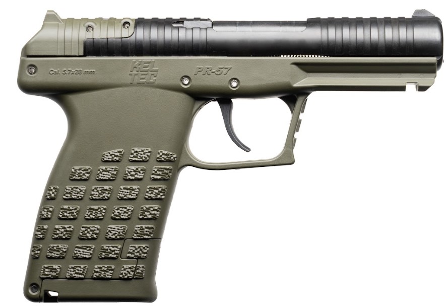 KelTec PR-5.7, 5.7x28mm, 4.64" Barrel, Optic Ready, Green, 20-rd
