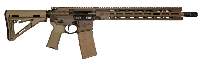 DB15 Obsidian, 5.56 NATO, 16" Threaded Barrel, 15" M-LOK, Magpul Gen M3 PMAG, Brown, FDE, 30-rd