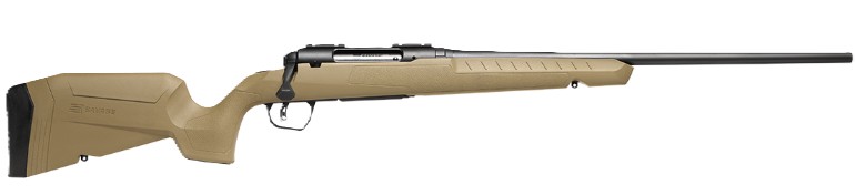 Axis 2, .22-250 Rem, 22" Barrel, AccuTrigger, Matte Black, FDE, 4-rd