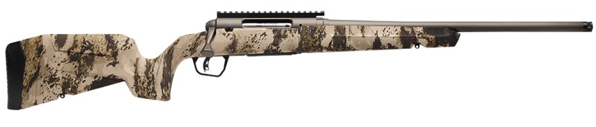 AXIS 2 Pro, .400 Legend, 20" Heavy Threaded Barrel, AccuTrigger, Bronze/Western Camo, 4-rd