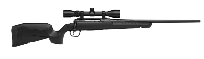 AXIS XP, .308 Win, 22" Barrel, Weaver 3-9x40 Scope, Mate Black, Black Synthetic Stock, 4-rd