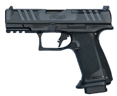 PDP F-Series Pro E, 9mm, 4" Barrel, Optics Ready, Adjustable Sights, Black (3) 18-rd