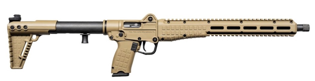 Sub2000 Gen 3, 10mm, 16.25" Threaded Barrel, Optic Ready, M-LOK, G20 Grip, Tan, 15-rd