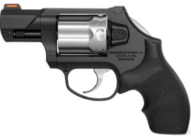 SDR, .357 Mag, 2" Barrel, Fiber Optic Rear Sight, Two-Tone, Stainless, Black, 6-rd, TALO