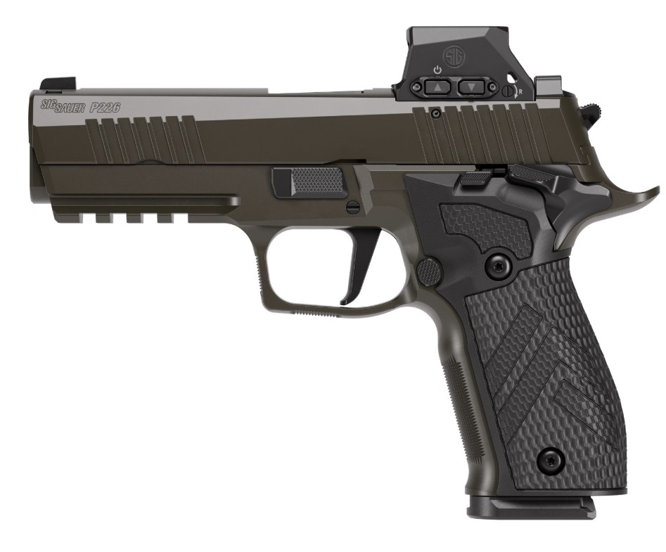 P226X Legion RXSL, 9mm 4.4" Bull Barrel, ROMEOX PRO SIG-LOC Optic, SAO, Legion Grey, (3) 18-rd