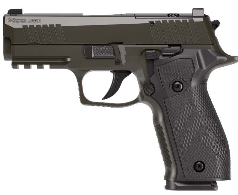 P226-XCarry Legion, 9mm,3.8" Bull Barrel, SIG-LOC PRO OR, Legion Grey, (3) 18-rd