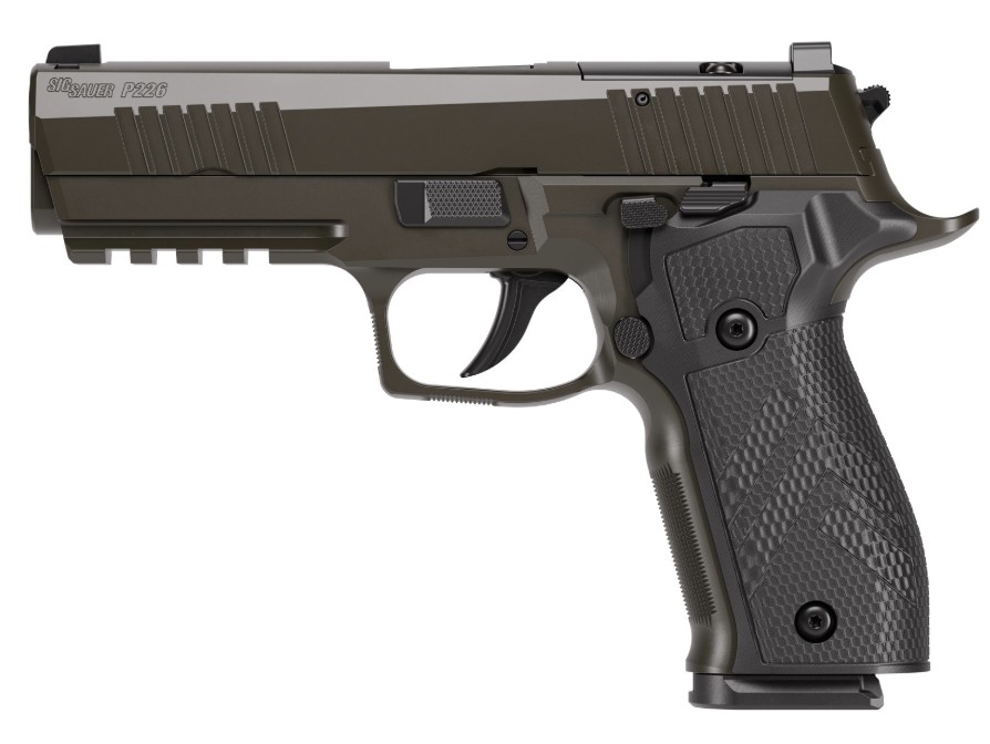 P226X Legion, 9mm, 4.4" Bull Barrel, SIG-LOC PRO OR, Legion Grey, (3) 10-rd