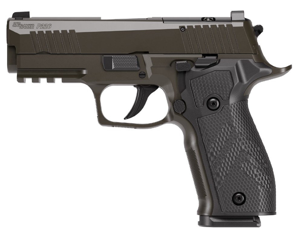 P226X Legion, 9mm, 3.8" Bull Barrel, SIG-LOC PRO OR, Legion Grey, (3) 10-rd