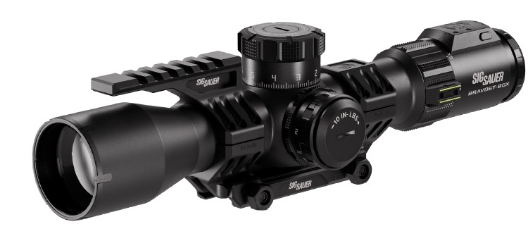 Bravo6T-BDX Digital Enhanced Scope, 3-18x44mm, 35mm, FFP, DEV L MRAD, LevelPlex, Side Focus, Black