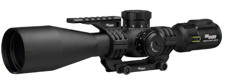 Bravo6T-BDX Digital Enhanced Scope, 5-30x56mm, 35mm, FFP, MRAD Milling, Level Plex, Side Focus, Black