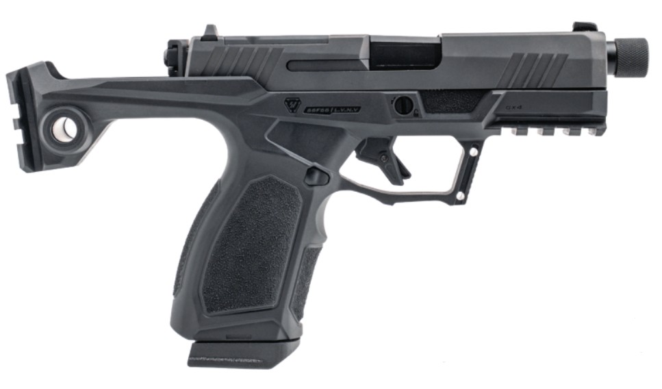 GX4 Carry, 9mm, 3.7" Threaded Barrel, TORO Optic Ready, Black, (2) 10-rd