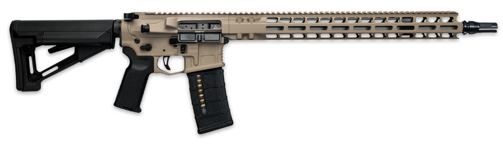 Model 1, 6mm ARC, 18" Threaded Barrel, SBA3 Brace, Picatinny, Magpul Grip, FDE, (1) 20-rd