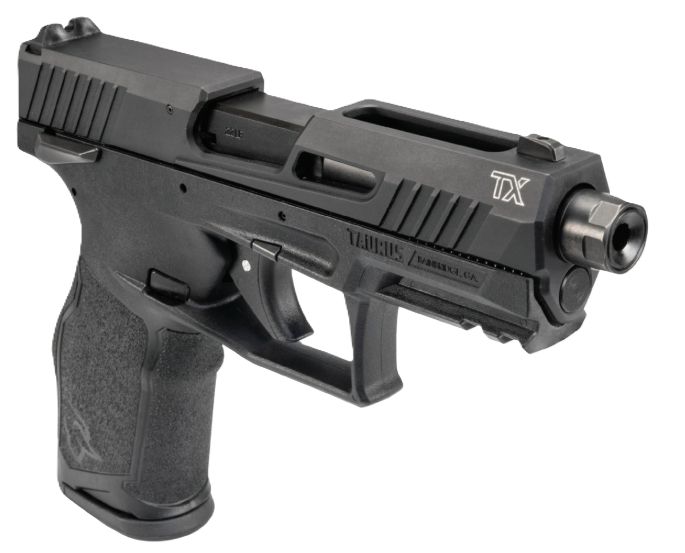 TX22 Gen 2, .22LR, 4.1" Threaded Barrel, Fixed Front Sight, MS, Black, (3)16-rd & (2)22-rd