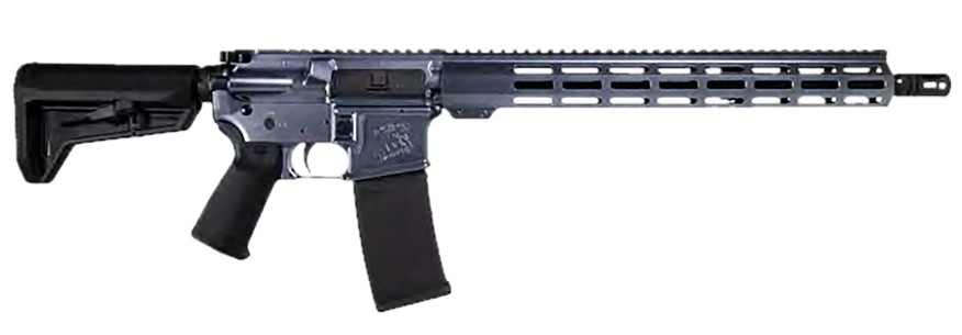 Artic White, 5.56 NATO, 16" Threaded Barrel, M-LOK, White Pearl w/Blue Tint, 30-rd