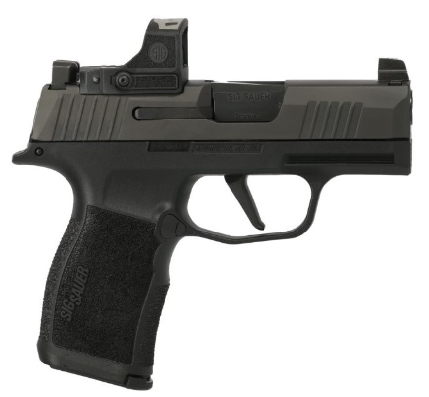 P365X Romeo-RS, 9mm, 3.1" Barrel, OR, XRay3 Day/Night, Black, (2) 12-rd