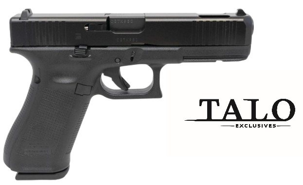 GLOCK 17C Gen 5V, 9mm, 4.49" Fixed Sights, Black, (3) 17-rd, TALO