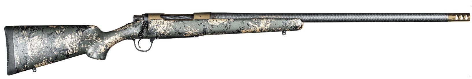 Ridgeline FFT, 6.5 PRC, 20" Threaded Barrel, Burnt Bronze, Green & Tan Accents, 3-rd