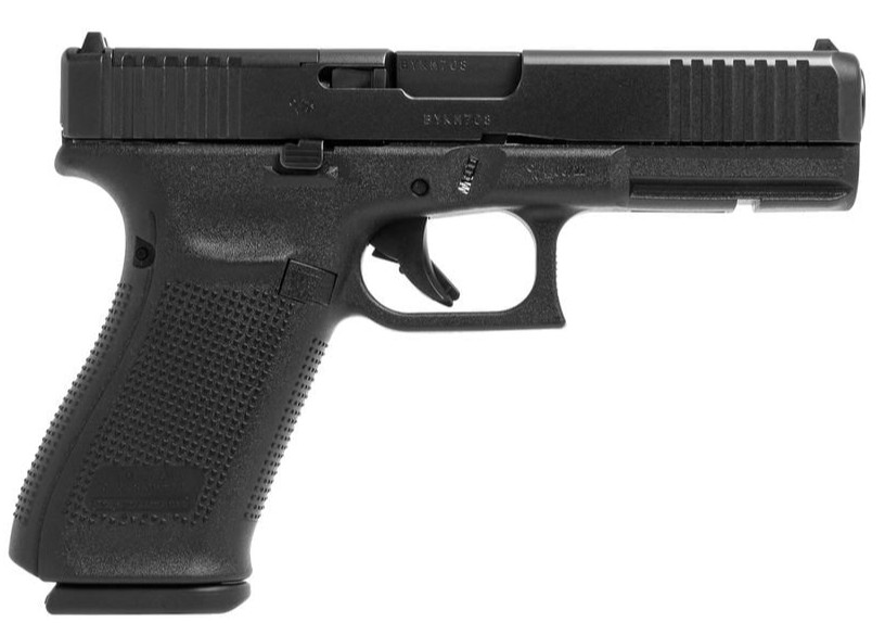 GLOCK 20 V MOS, 10mm, 4.61" Barrel, Optics Ready, Fixed Sights, Black, (3) 15-rd