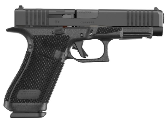 GLOCK 17 Gen 6, 9mm, 4.49" Barrel, ORS, Black, (3) 17-rd