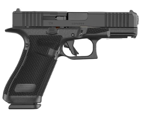 GLOCK 45 Gen 6, 9mm, 4.02" Barrel, ORS, Black, (3) 10-rd