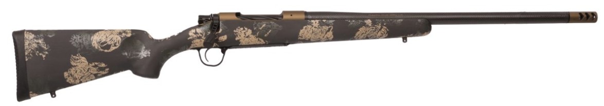 Ridgeline FFT, 7mm PRC, 22" Threaded Barrel, Burnt Bronze, Green & Tan Accents, 4-rd
