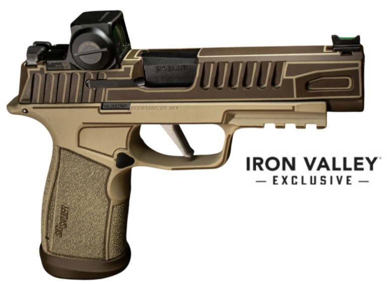 P365 FUSE, 9mm, 4.3" Barrel, OR, Romeo-RS Compact 3MOA, Anime Ranger, X Grip, (1)17 & (2)21rd, IVS