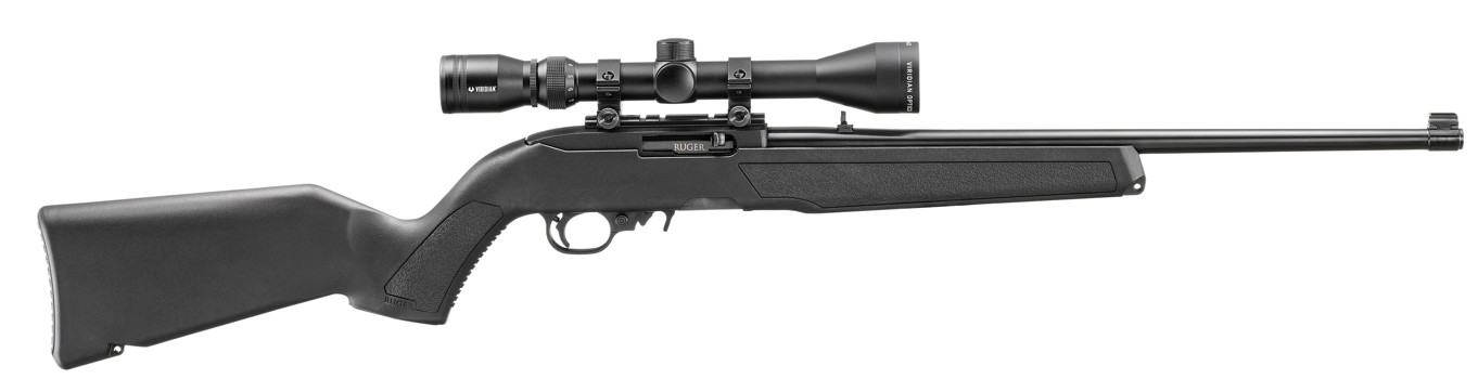 10/22, .22LR, 18.5" Barrel, M-LOK, w/Viridian Eon Scope, Black, 10-rd