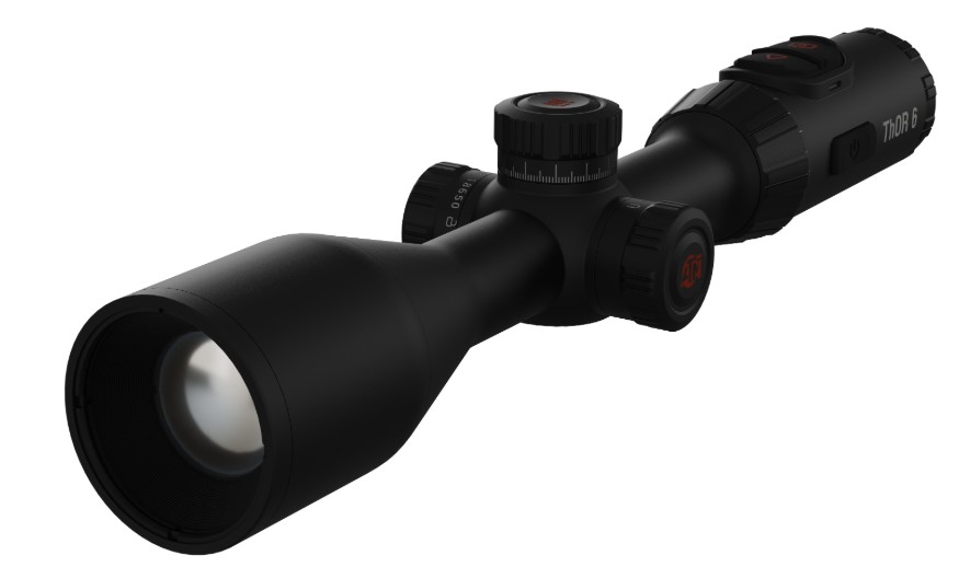 ThOR 6 Elite Thermal Rifle Scope, 3.5-28x, 384x288, Smart Phone App, WI-FI (Hotspot), Black