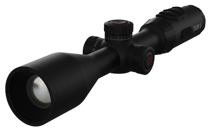 ThOR 6 Elite Thermal Rifle Scope, 2-16x, 640x512, Smart Phone App, WI-FI (Hotspot), Black