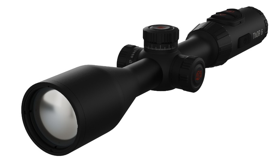 ThOR 6 Elite Thermal Rifle Scope, 3-24x, 640x512, Smart Phone App, WI-FI (Hotspot), Black