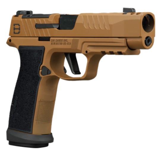 P365-DH3 AXG Full Size, 9mm, 3.7" Barrel, OR, XRay3 Day/Night, Coyote, Black, (1) 17-rd & (2) 21-rd