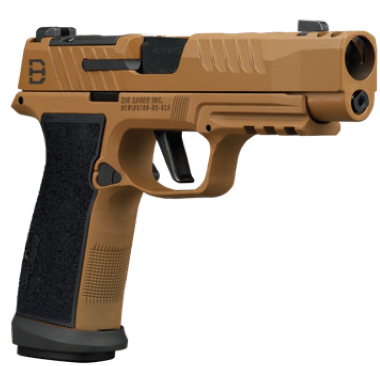 P365-DH3 AXG Full Size, 9mm, 3.7" Barrel, OR, XRay3 Day/Night, Coyote, Black, (3 10-rd