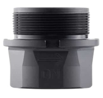 Xeno Adapter for HUB-Silencers, 1 3/8-24, HUB Taper, Black