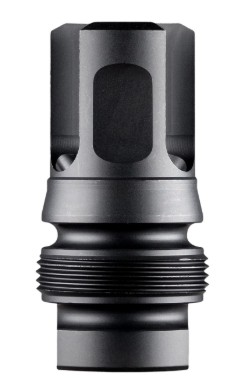 Xeno GOV3-Prong Flash Hider, 6mm, 1/2x28, Black