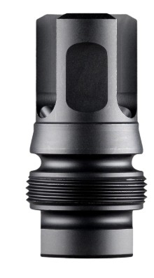 Xeno GOV 3-Prong Flash Hider, 9mm, 5/8x24, Black